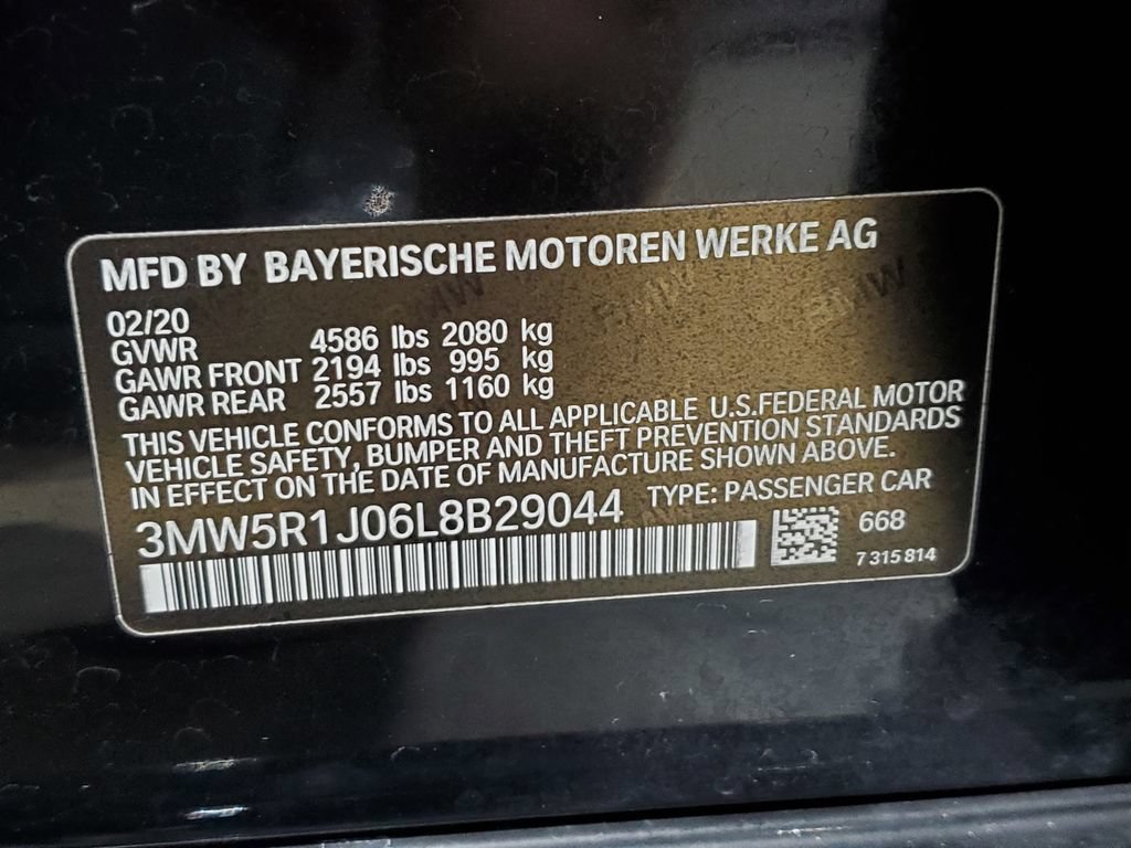 Used 2020 BMW 330i Sedan w/ Convenience Package RWD image 44