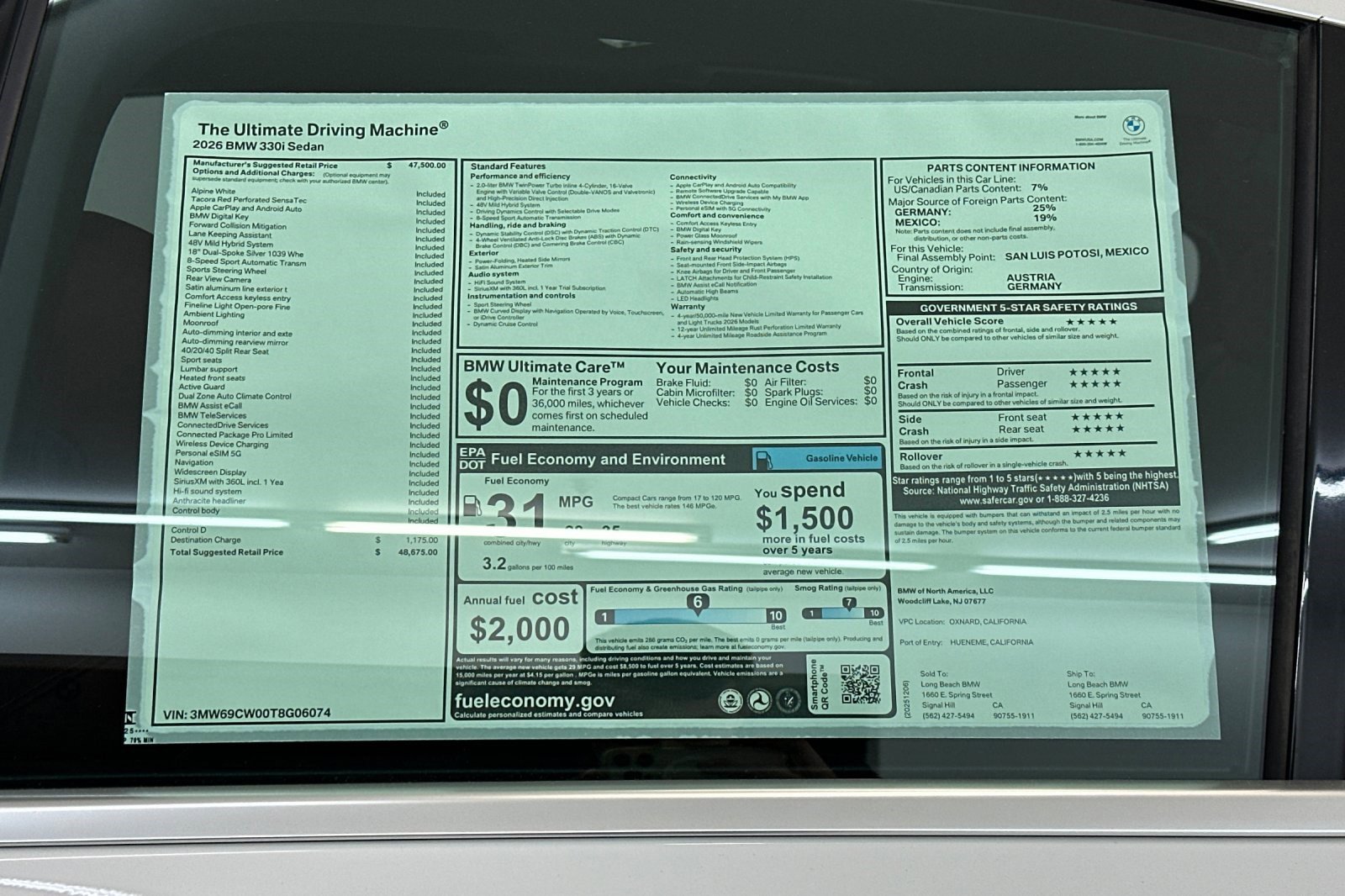 New 2026 BMW 330i Sedan image 29