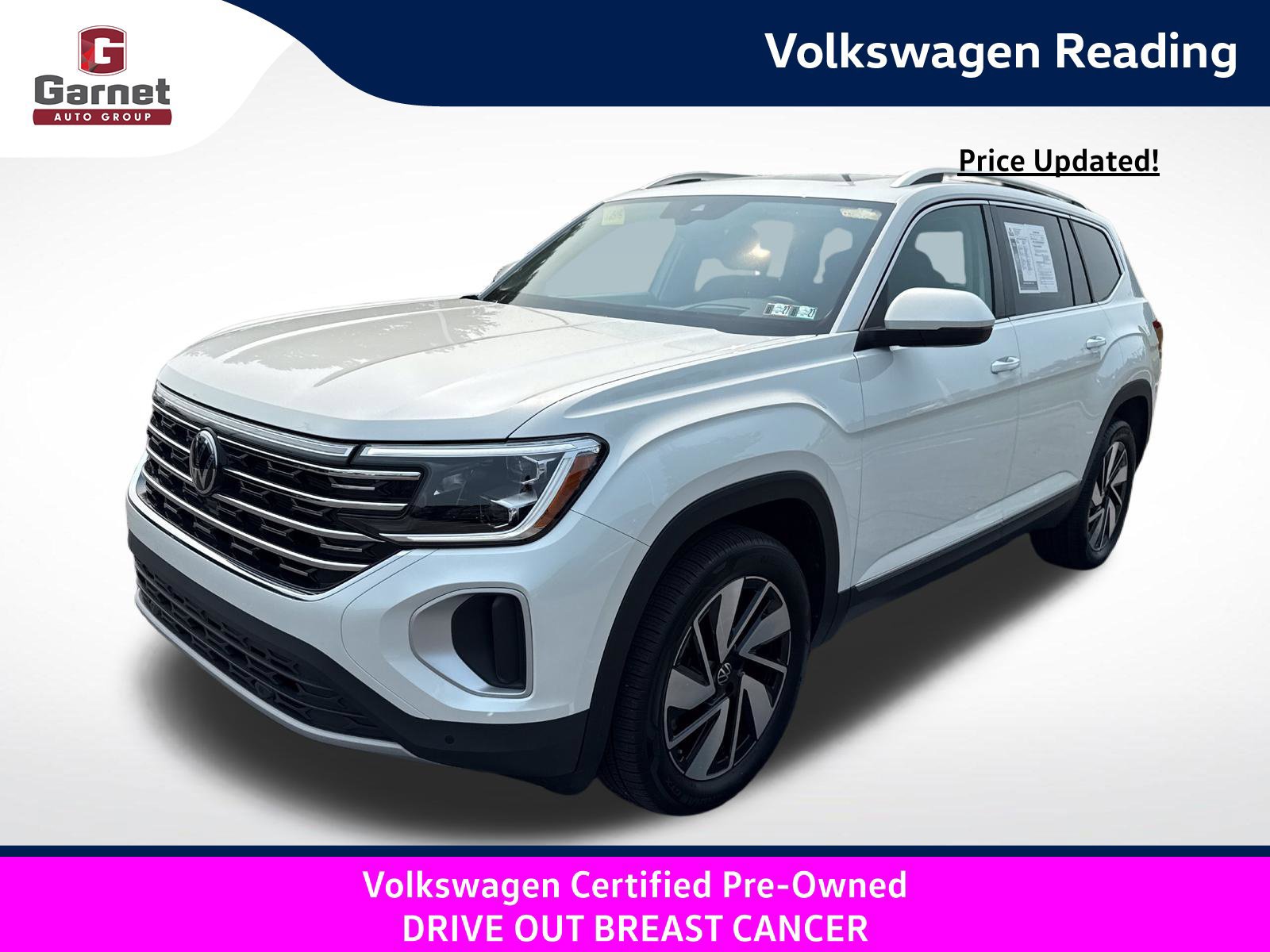 Certified 2026 Volkswagen Atlas SEL