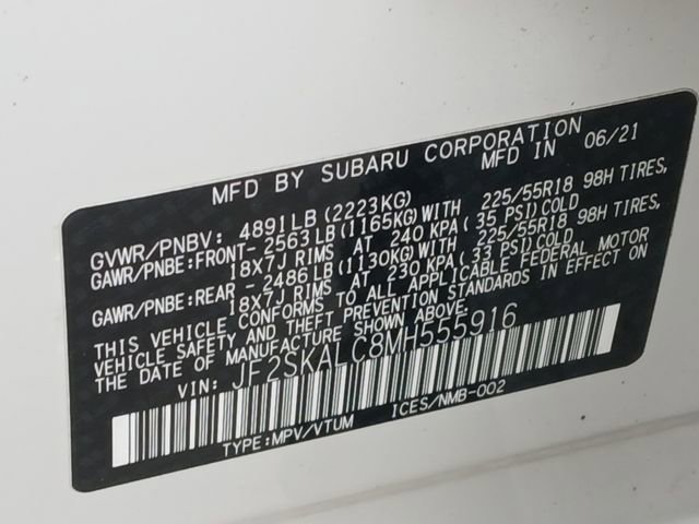 Used 2021 Subaru Forester Sport w/ Popular Package #2 AWD/4WD image 19