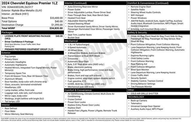 Certified 2024 Chevrolet Equinox Premier image 24