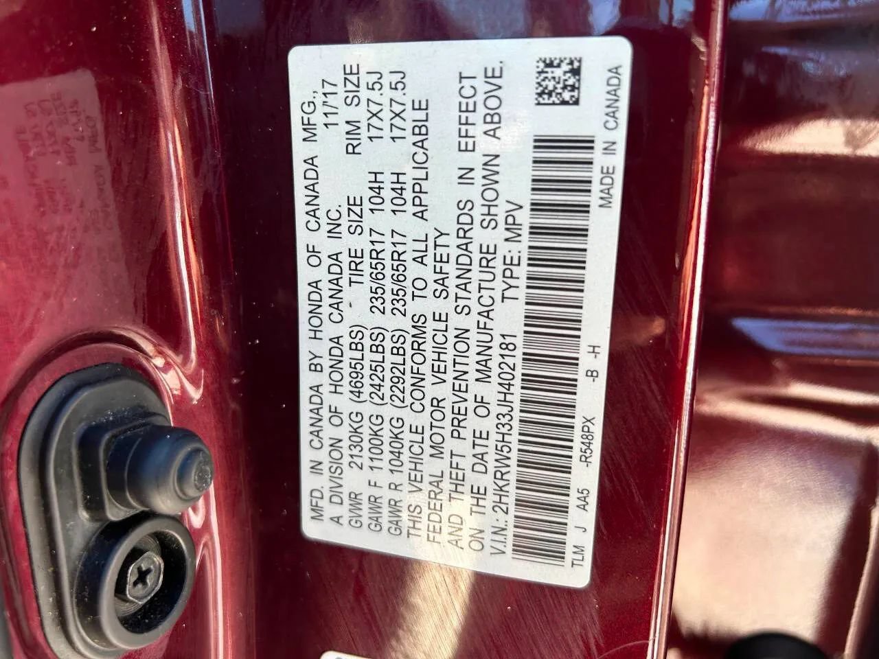 Used 2018 Honda CR-V LX image 21