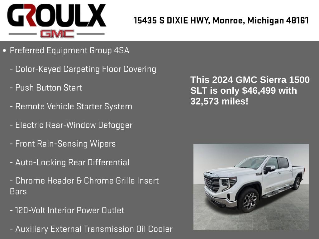 Used 2024 GMC Sierra 1500 SLT w/ SLT Premium Plus Package image 15