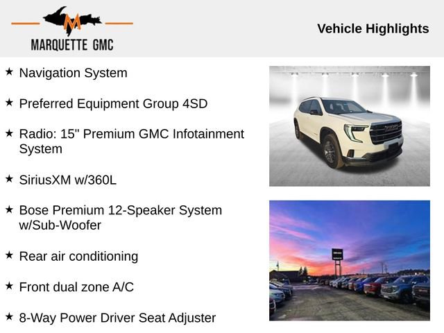 Certified 2025 GMC Acadia Elevation image 8