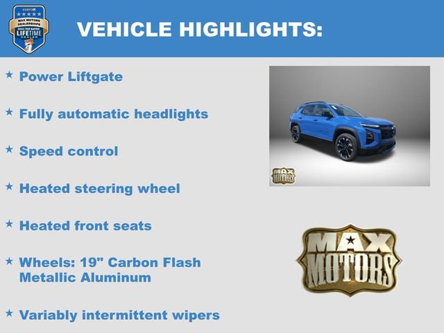 New 2026 Chevrolet Equinox RS w/ Convenience Package III image 11