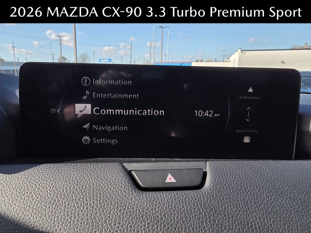 New 2026 MAZDA CX-90 3.3 Turbo w/ Premium Sport Pkg AWD/4WD image 28