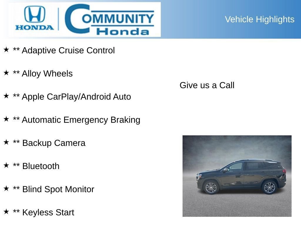 Used 2022 GMC Terrain SLT w/ Infotainment Package II image 7