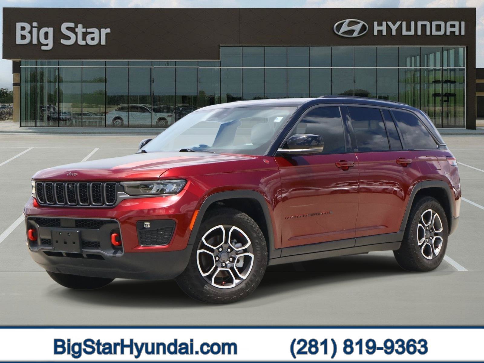 Used 2022 Jeep Grand Cherokee Trailhawk AWD/4WD image 1