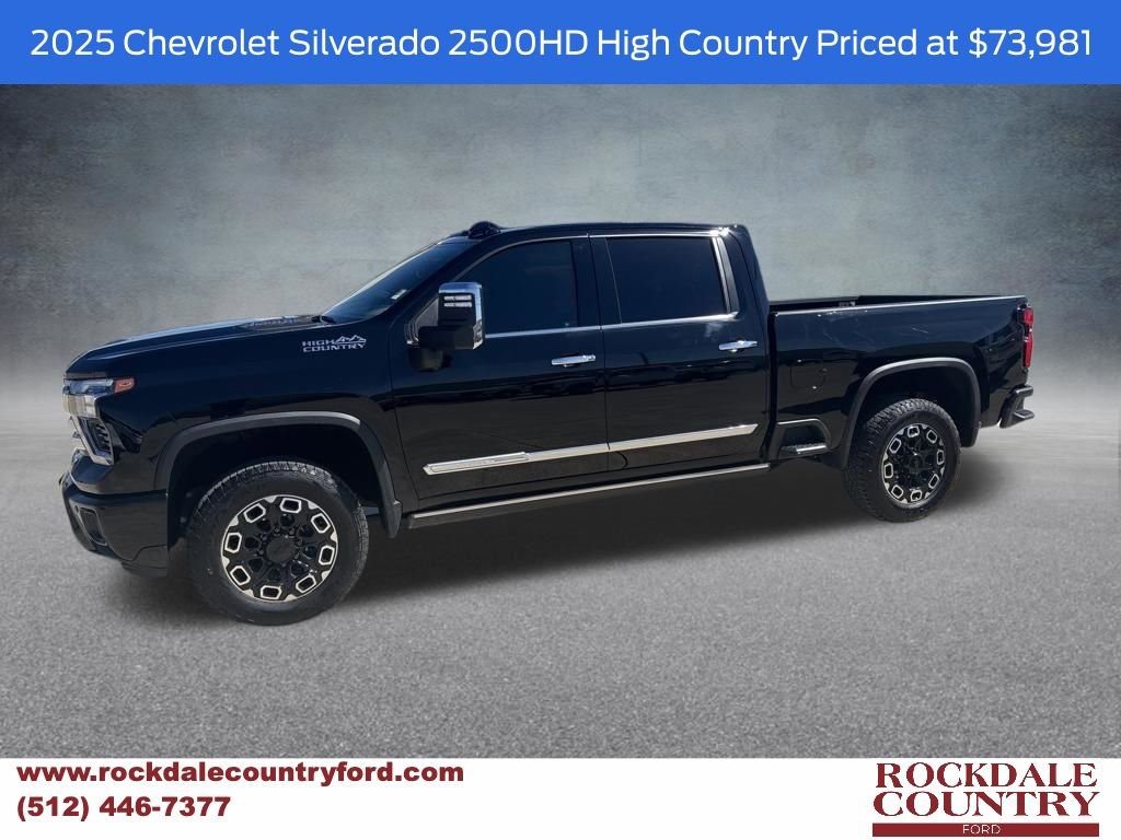 Used 2025 Chevrolet Silverado 2500 High Country w/ Technology Package image 1