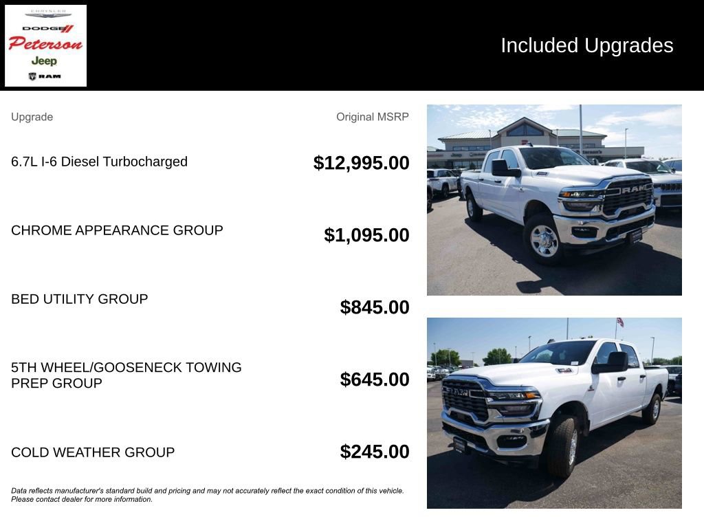 New 2026 RAM 3500 Tradesman w/ Chrome Appearance Group image 13