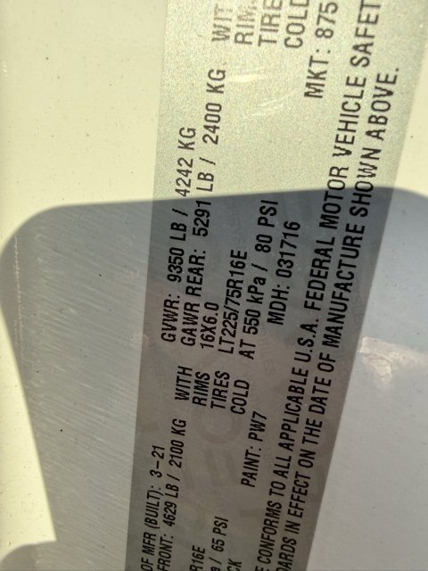 Used 2021 RAM ProMaster 3500 image 9