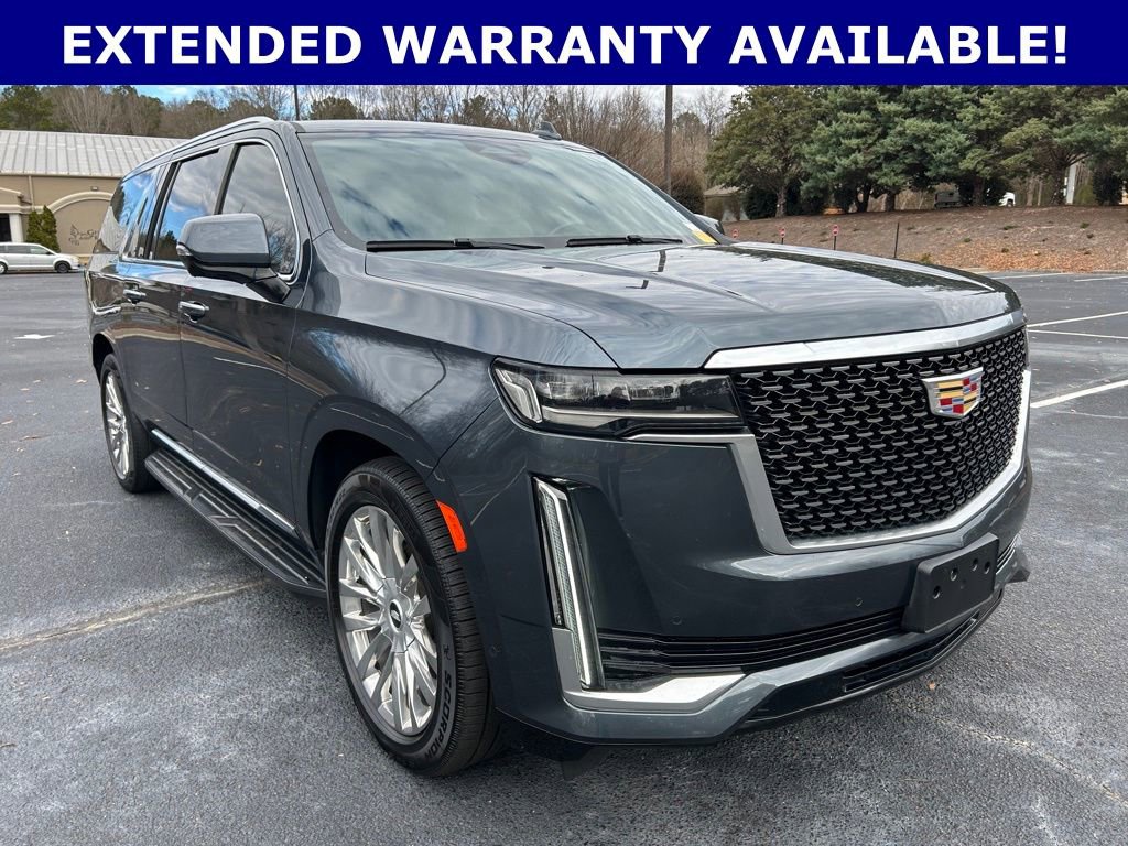 Used 2021 Cadillac Escalade ESV Premium Luxury w/ Driver Assist Tech Package image 14