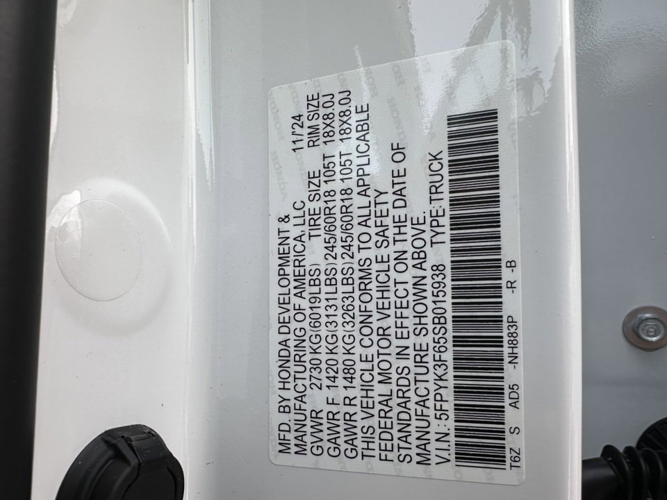 New 2025 Honda Ridgeline TrailSport image 38