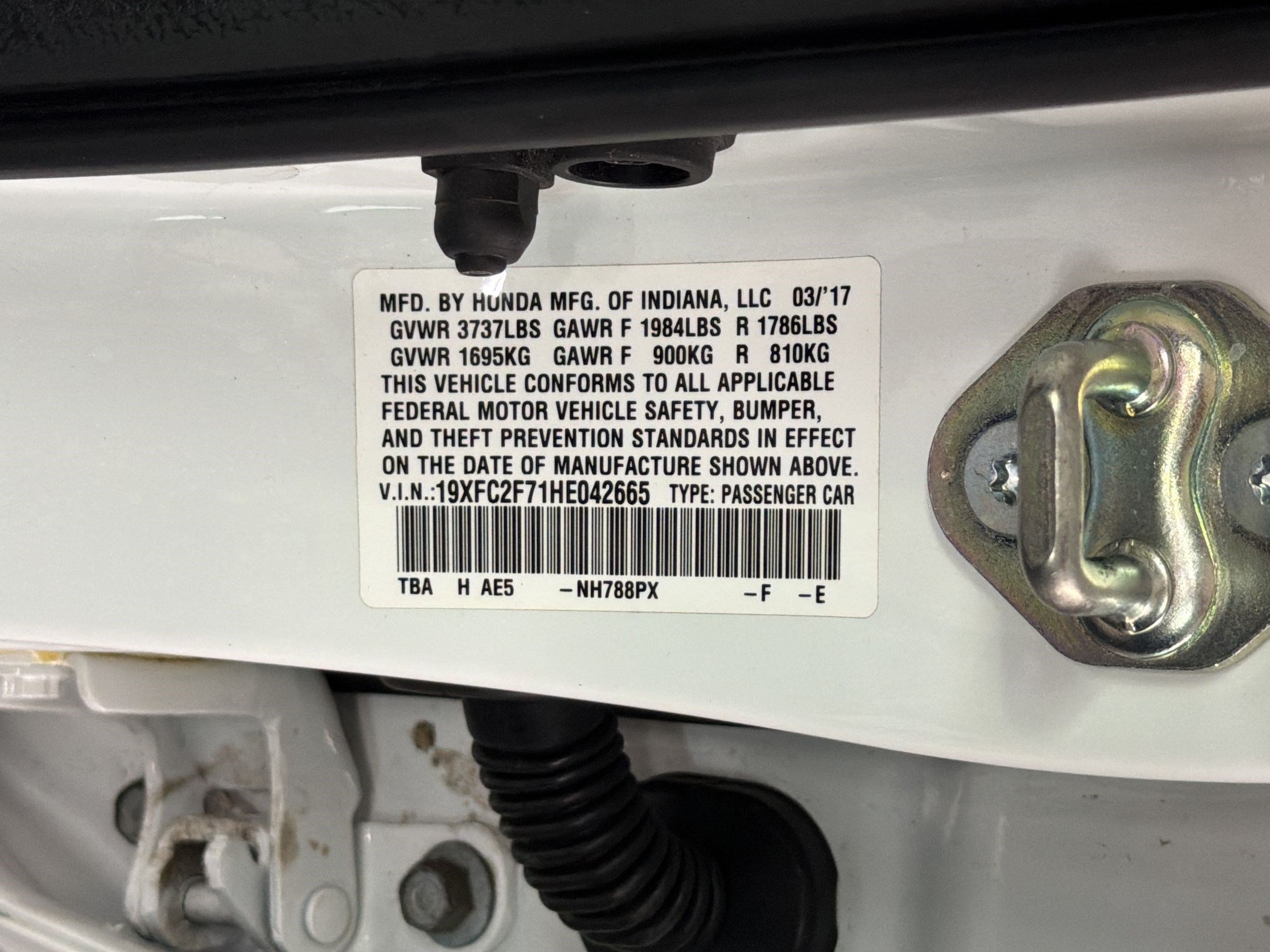 Certified 2017 Honda Civic EX image 24
