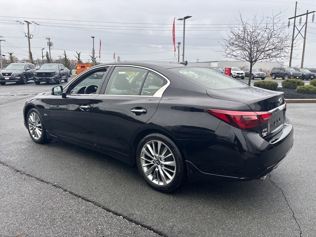 Used 2019 INFINITI Q50 Luxe w/ Essential Package (3.0T Luxe) image 3