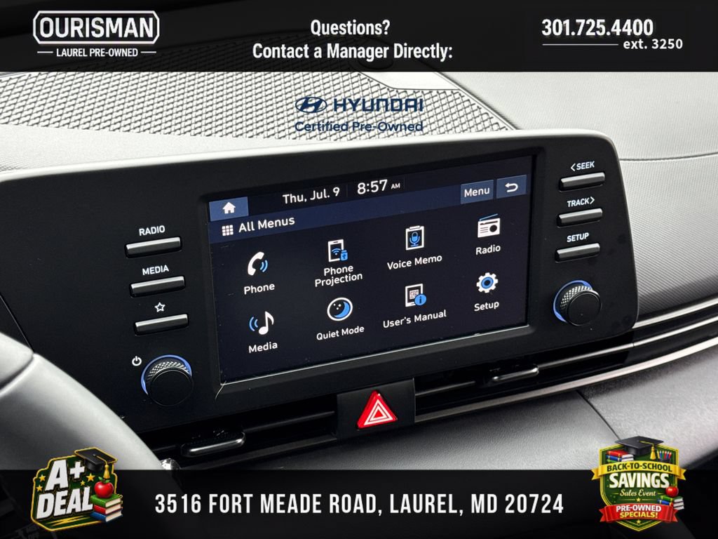 Certified 2025 Hyundai Elantra Sport FWD image 13