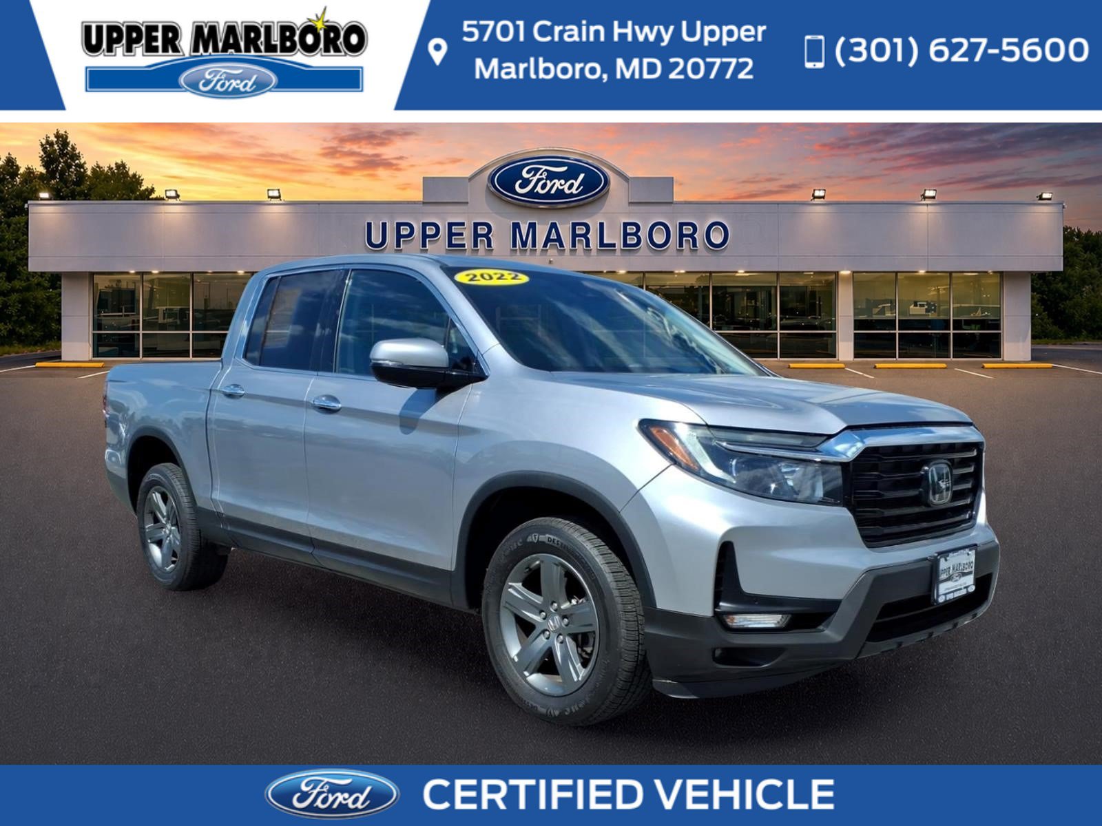 Used 2022 Honda Ridgeline RTL-E image 1