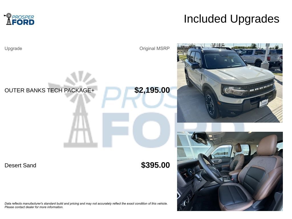 New 2025 Ford Bronco Sport Outer Banks w/ Outer Banks Tech Package+ image 28