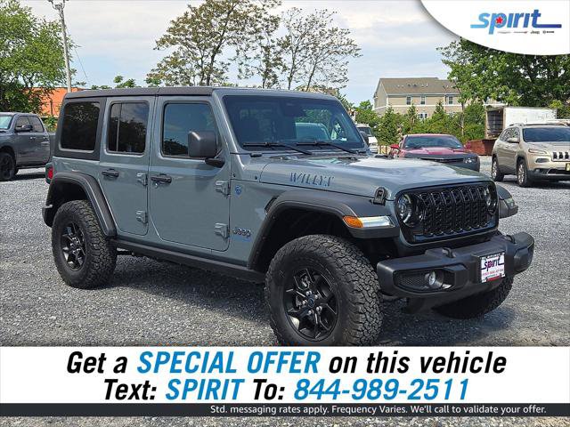 Certified 2025 Jeep Wrangler Unlimited Sport S 4xe AWD/4WD image 1