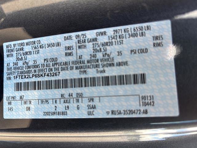 New 2025 Ford F150 STX w/ Equipment Group 200A image 20