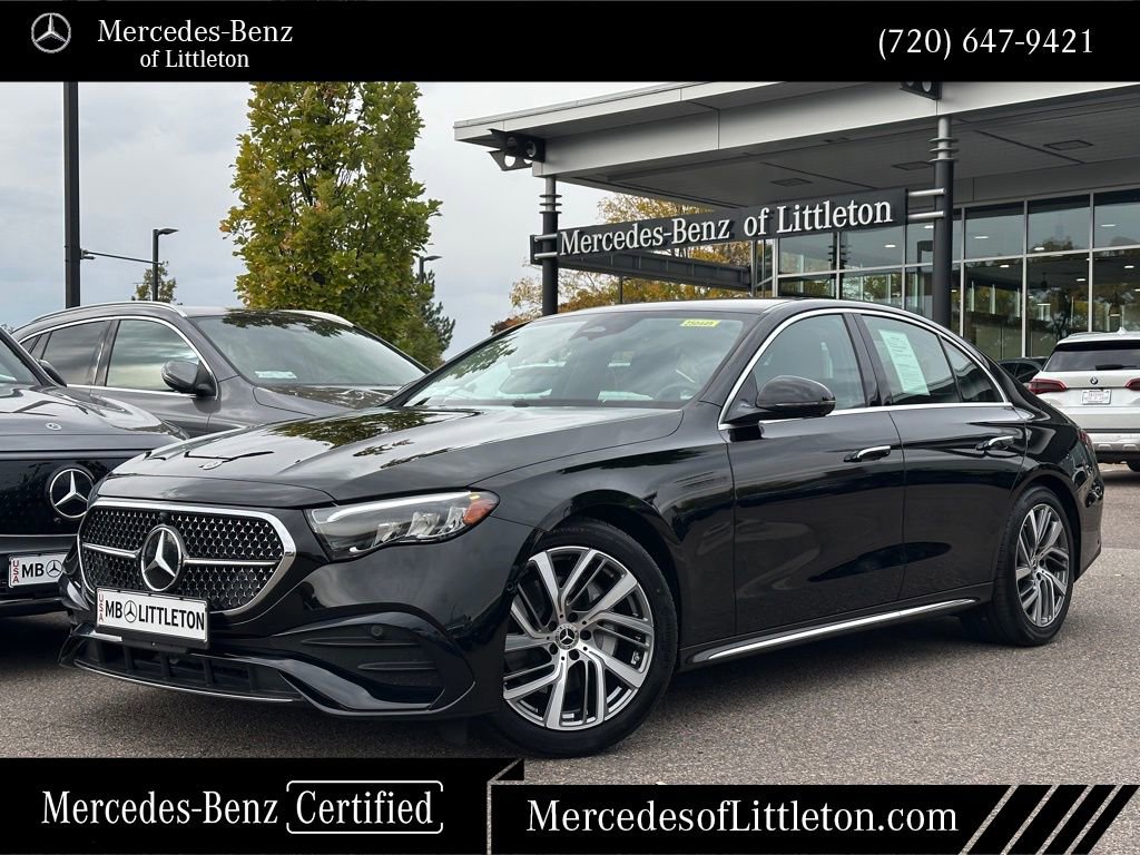 Certified 2025 Mercedes-Benz E 350 4MATIC Sedan