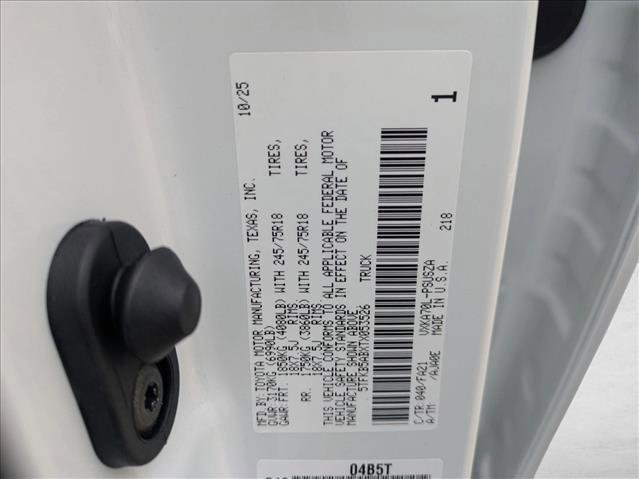 New 2026 Toyota Tundra SR image 18