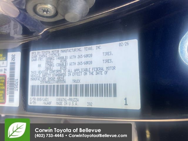 New 2026 Toyota Tundra Platinum AWD/4WD image 30