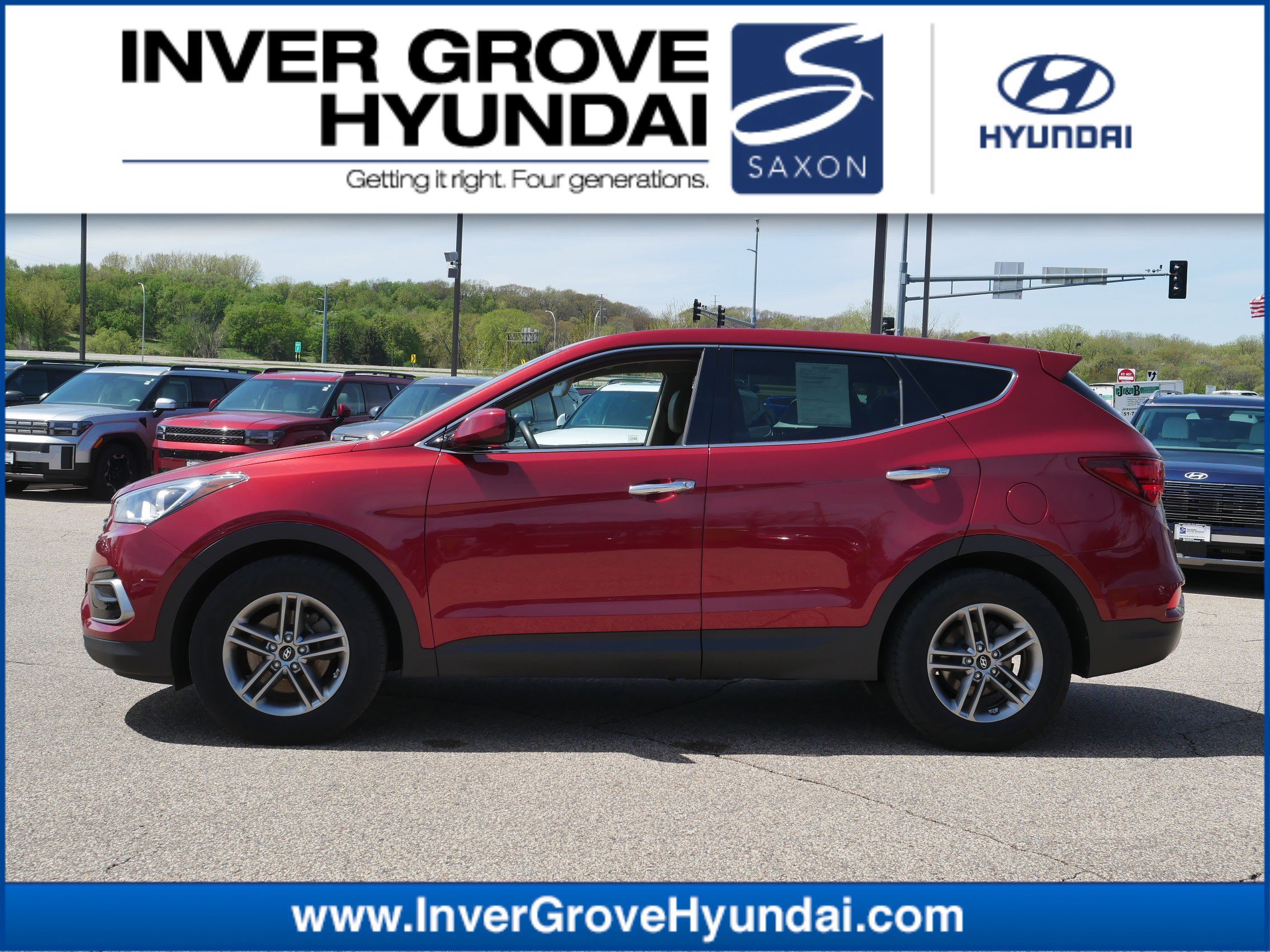 Used 2017 Hyundai Santa Fe Sport AWD/4WD image 1