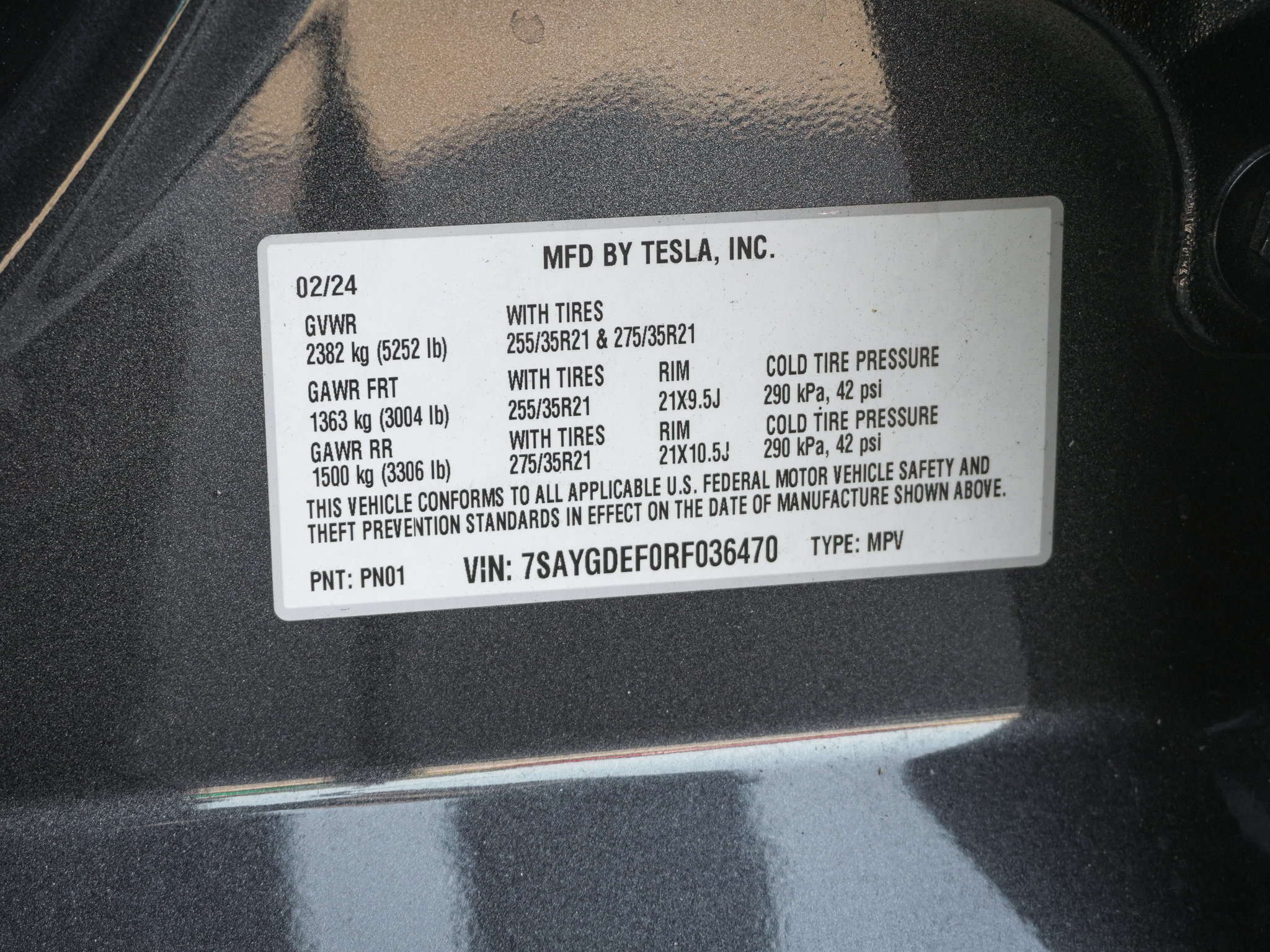 Used 2024 Tesla Model Y Performance image 35