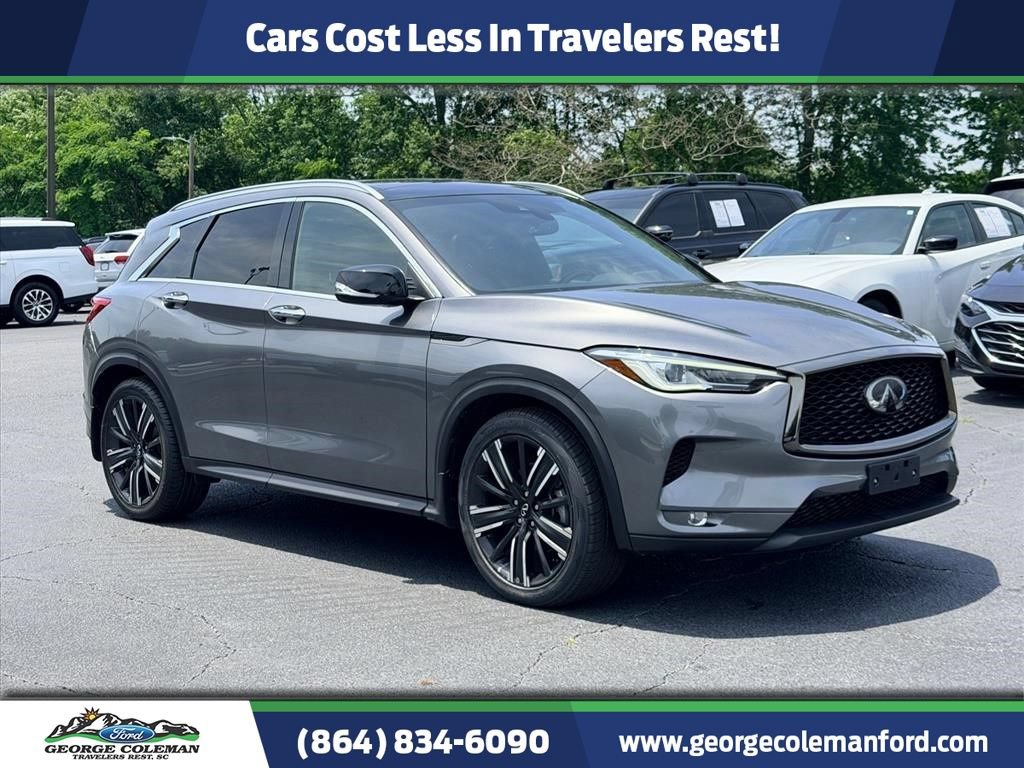 Used 2021 INFINITI QX50 Luxe w/ Appearance Package