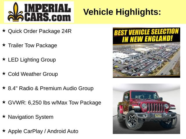 Used 2021 Jeep Gladiator Rubicon AWD/4WD image 8