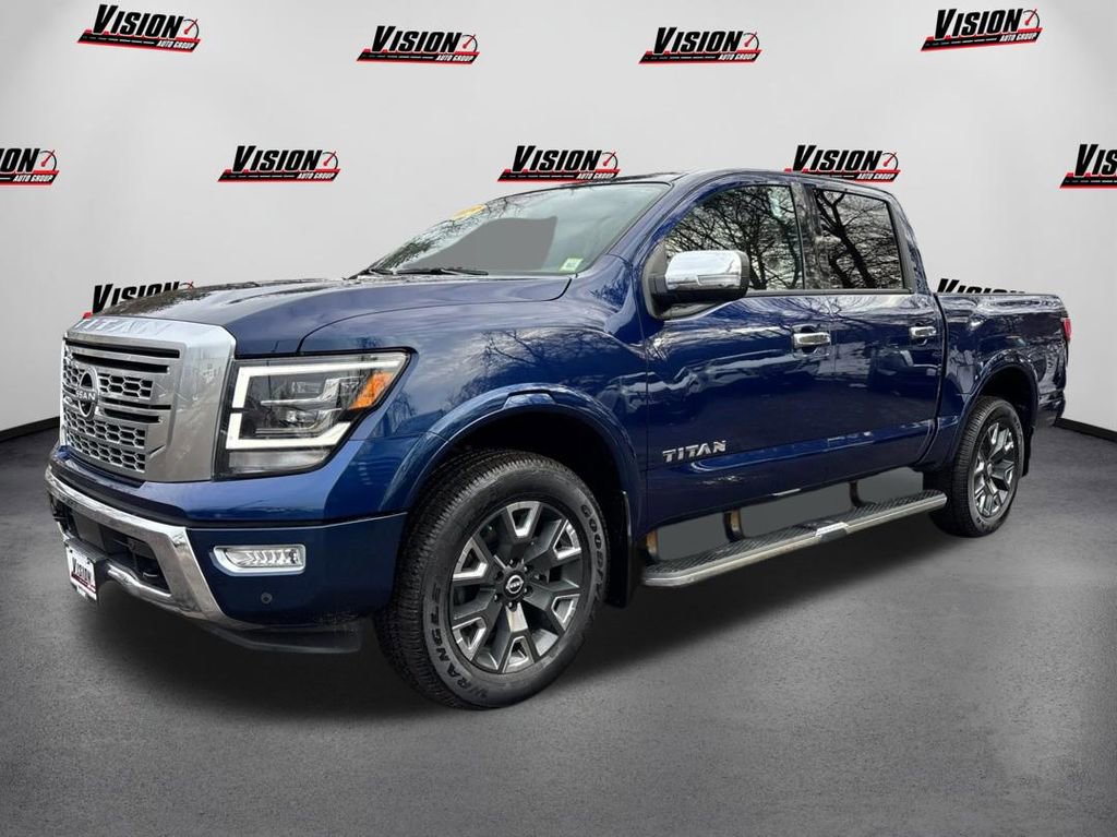 Certified 2023 Nissan Titan Platinum Reserve w/ Off Road Protection Package
