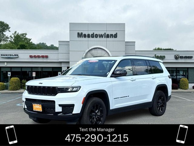 Certified 2025 Jeep Grand Cherokee L Altitude