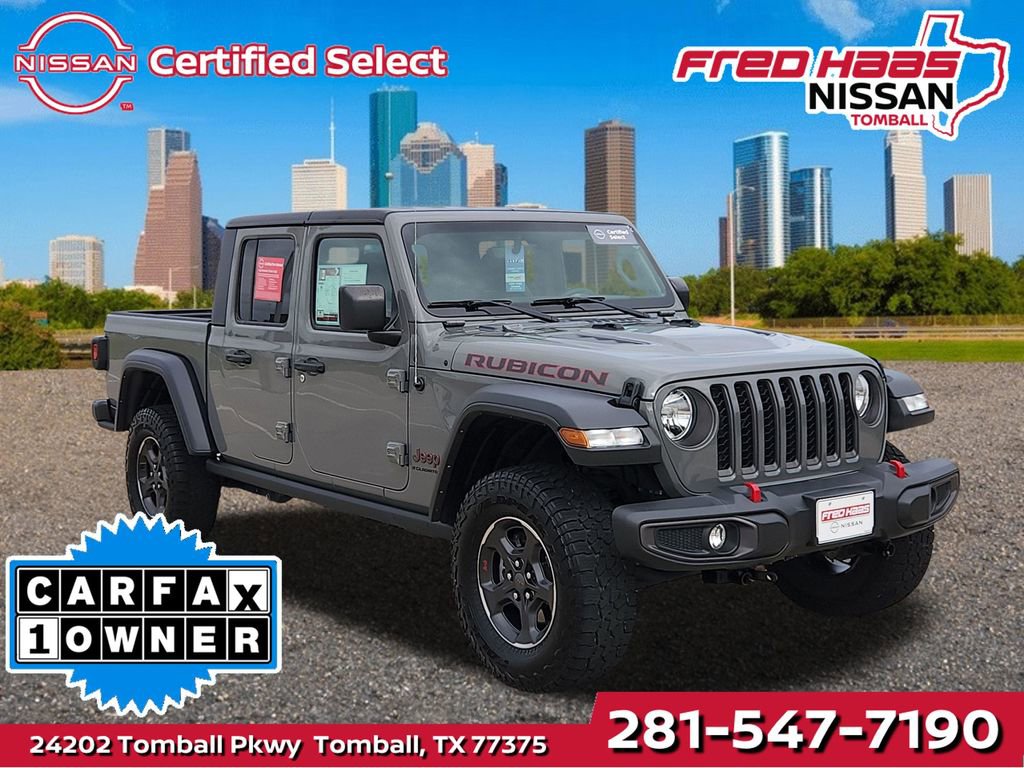 Used 2023 Jeep Gladiator Rubicon w/ Trailer Tow Package image 1