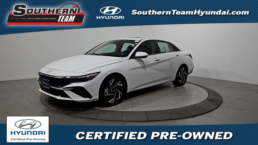 Certified 2025 Hyundai Elantra SEL