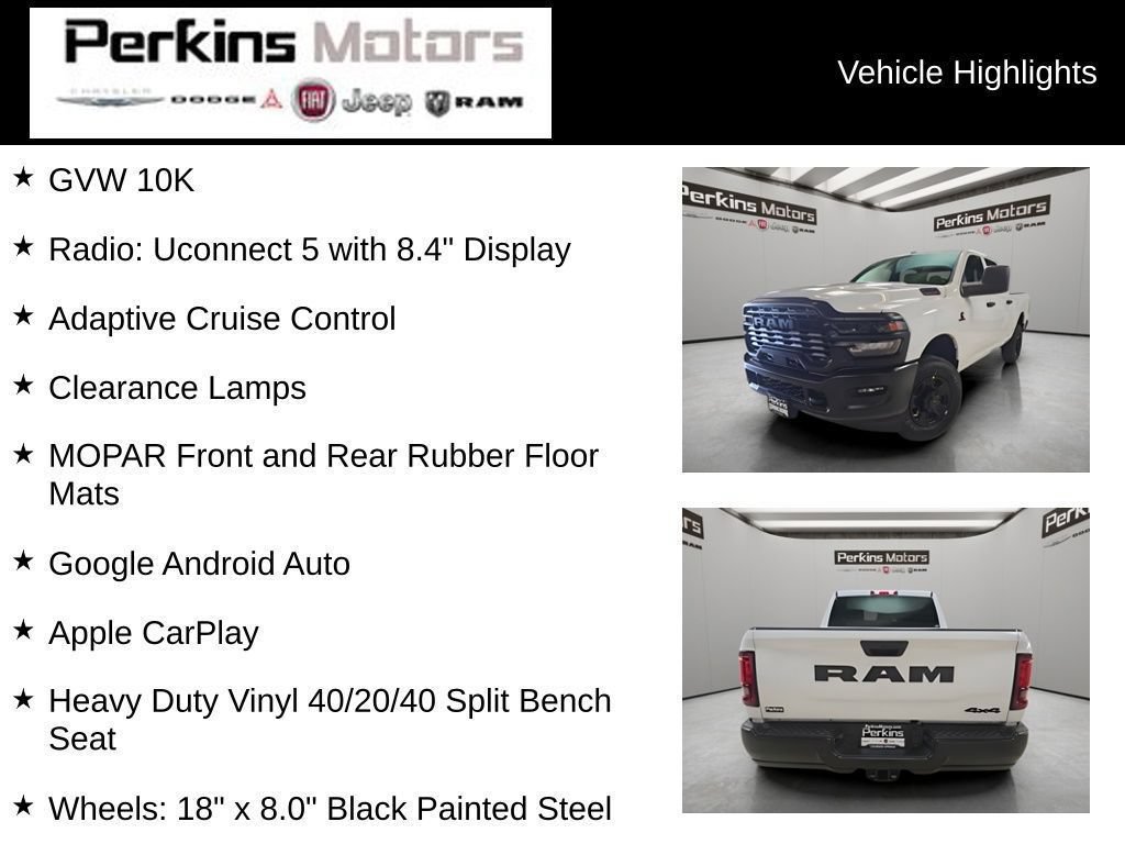 New 2026 RAM 2500 Tradesman AWD/4WD image 41
