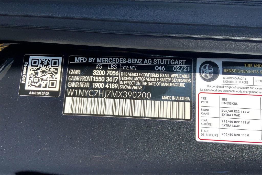 Used 2021 Mercedes-Benz G 63 AMG 4MATIC image 33