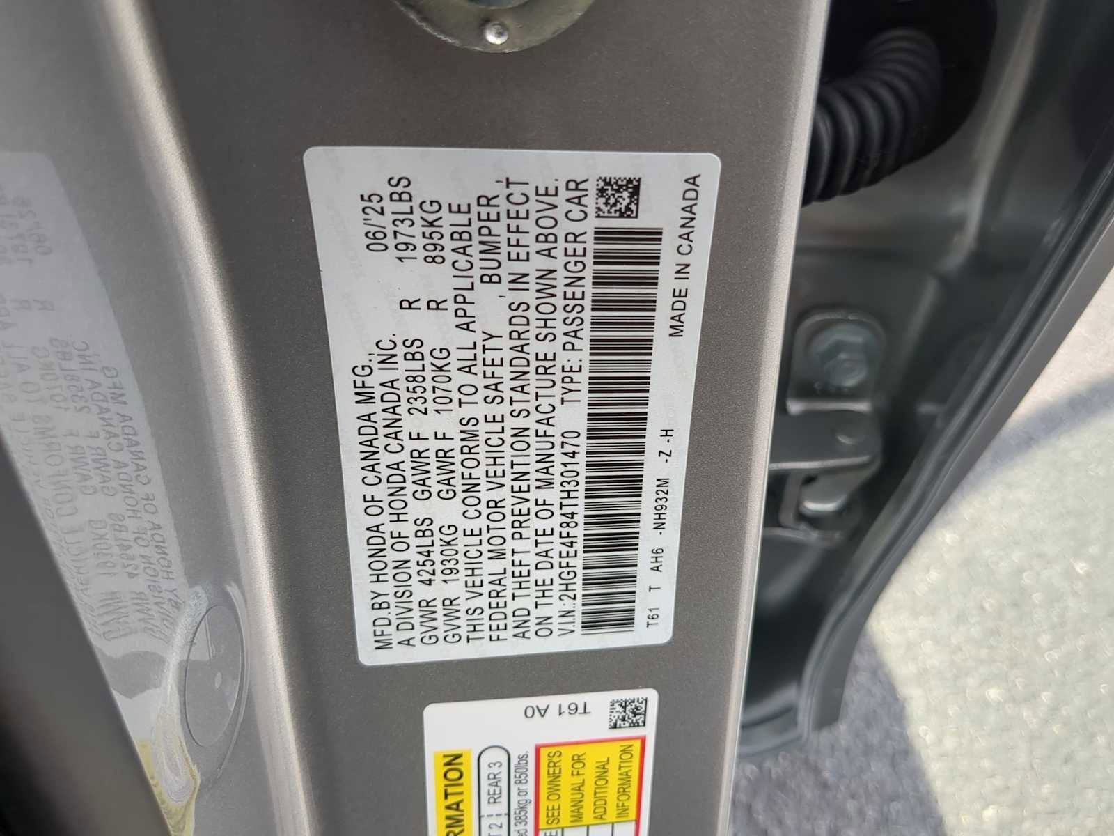 New 2026 Honda Civic Sport image 29