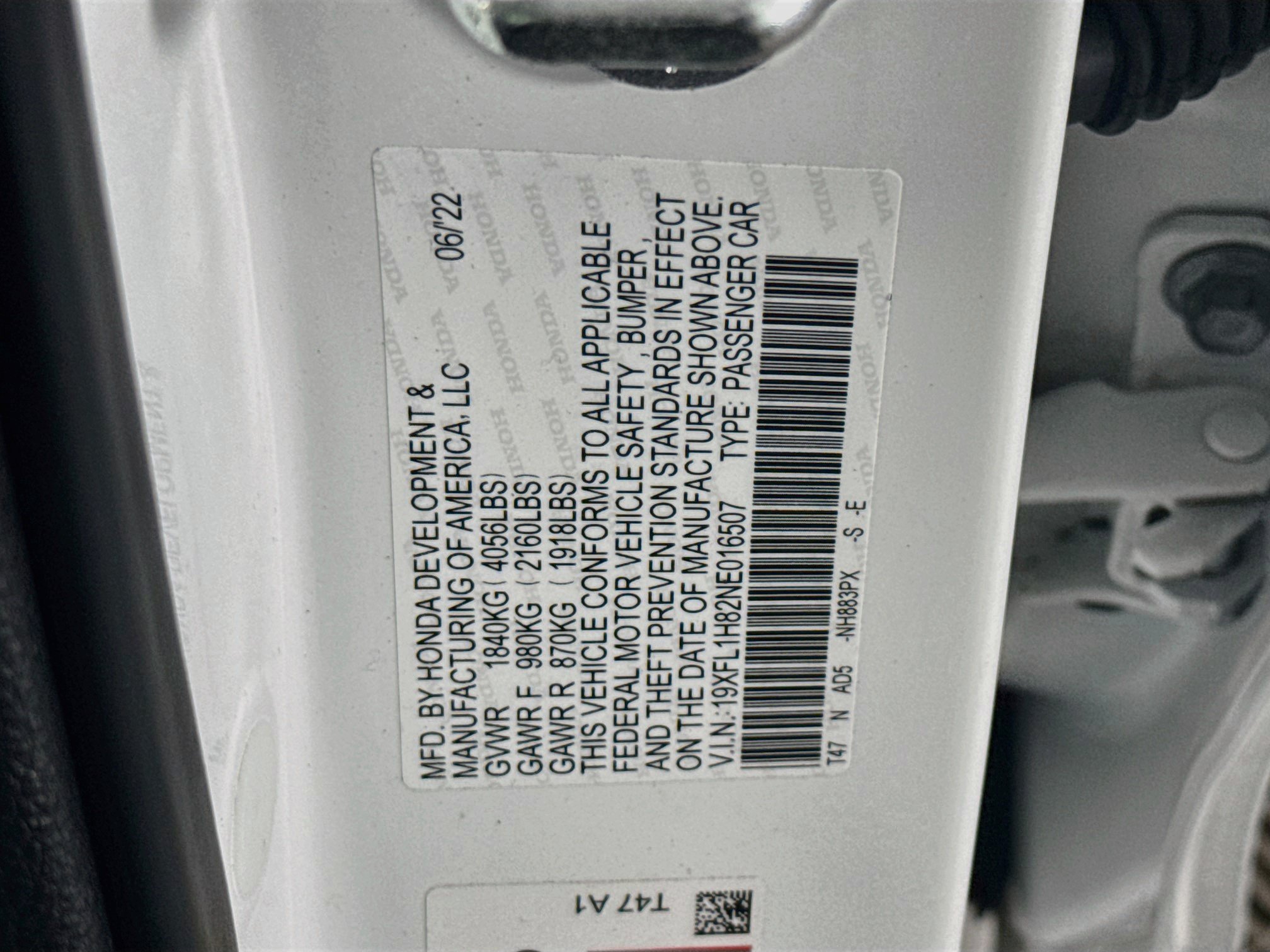 Used 2022 Honda Civic Sport Touring image 40