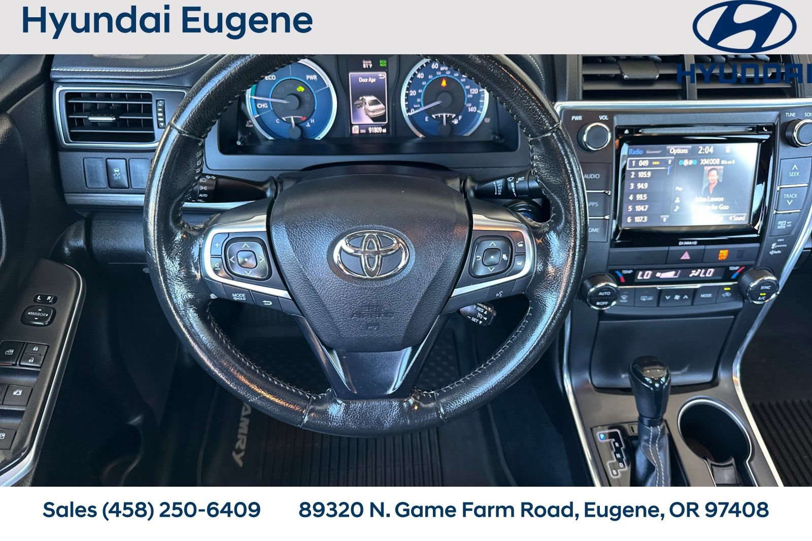 Used 2016 Toyota Camry XLE w/ Moonroof Package FWD image 20
