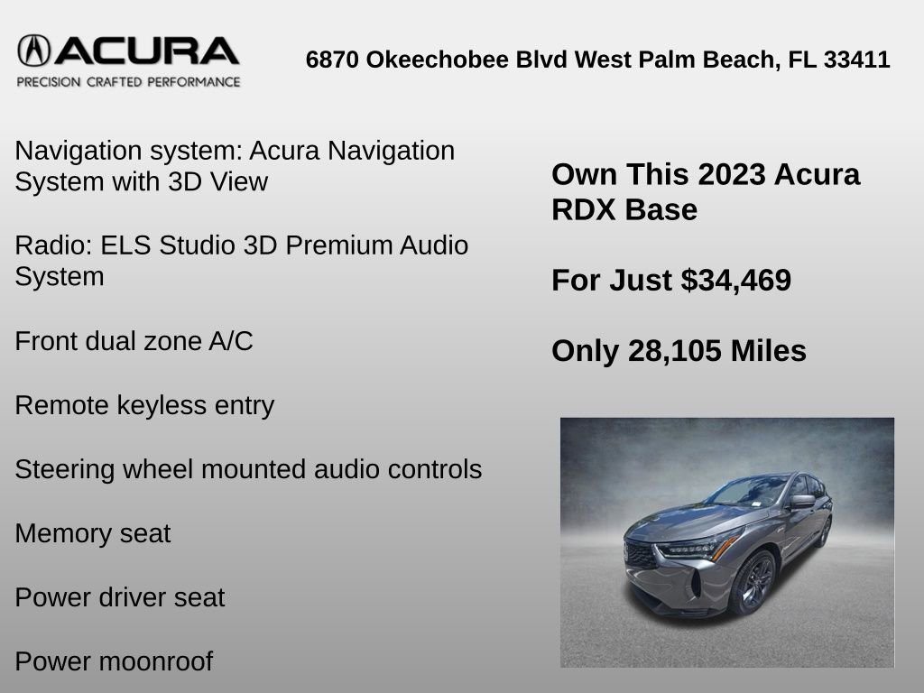 Used 2023 Acura RDX A-Spec FWD image 6