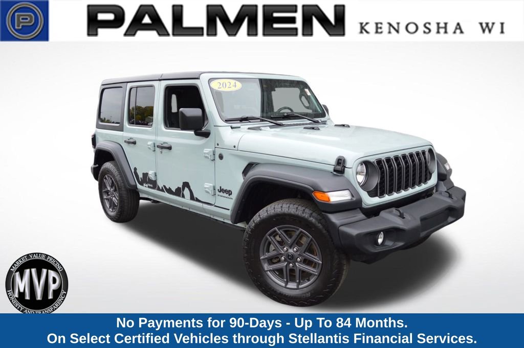 Certified 2024 Jeep Wrangler Sport S image 1
