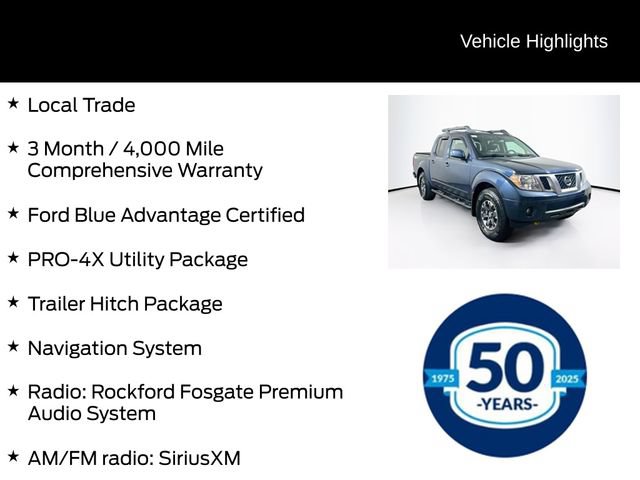 Used 2020 Nissan Frontier PRO-4X w/ Pro-4x Utility Package AWD/4WD image 6