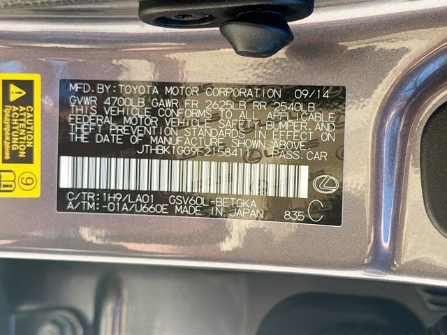 Used 2015 Lexus ES 350 w/ Premium Package FWD image 41