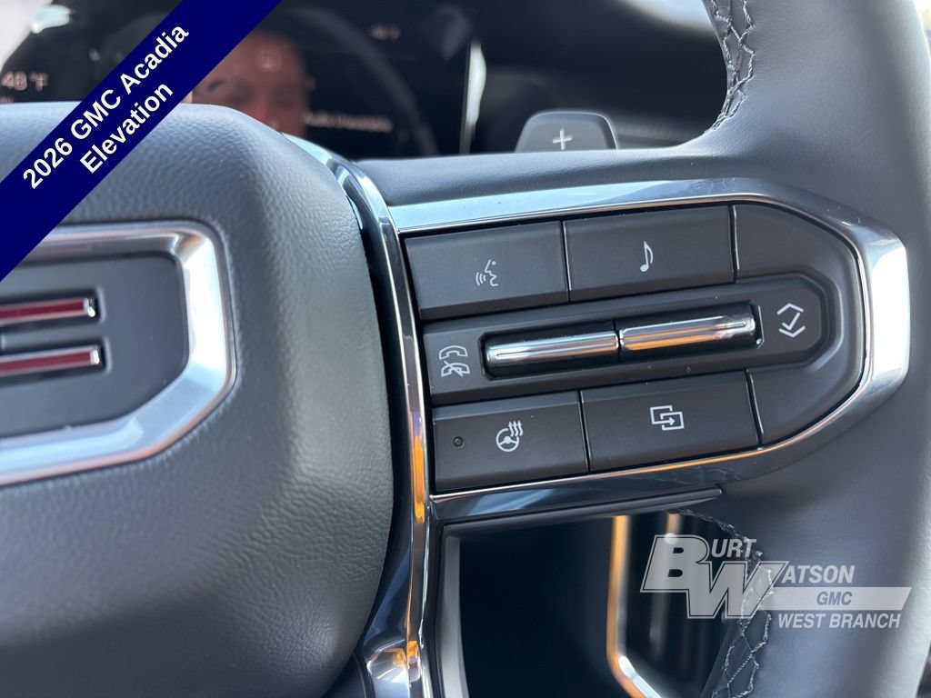 New 2026 GMC Acadia Elevation w/ Elevation Premium Package FWD image 32