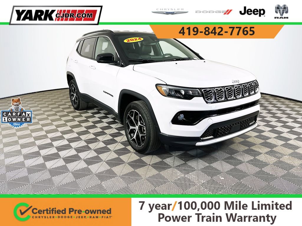 Certified 2024 Jeep Compass Limited image 1