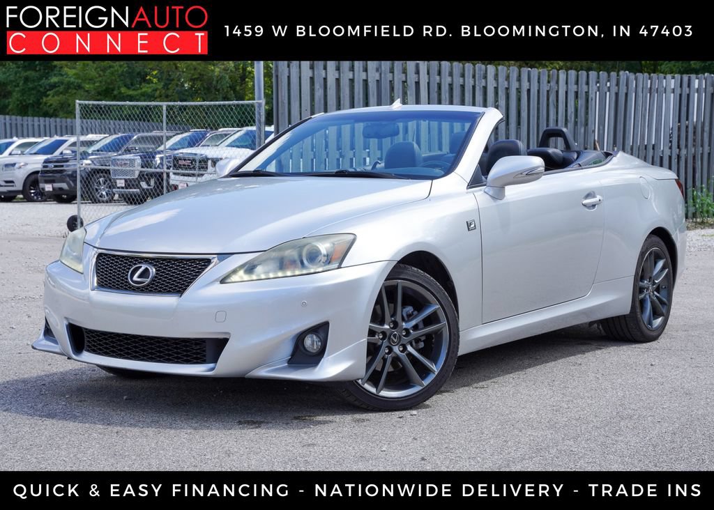 Used 2014 Lexus IS 250C w/ F-Sport Package w/as Tires RWD video 1