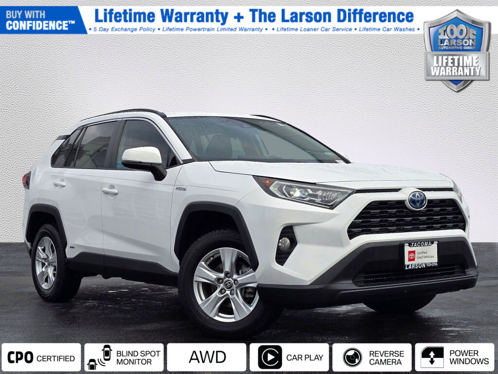 Certified 2021 Toyota RAV4 XLE
