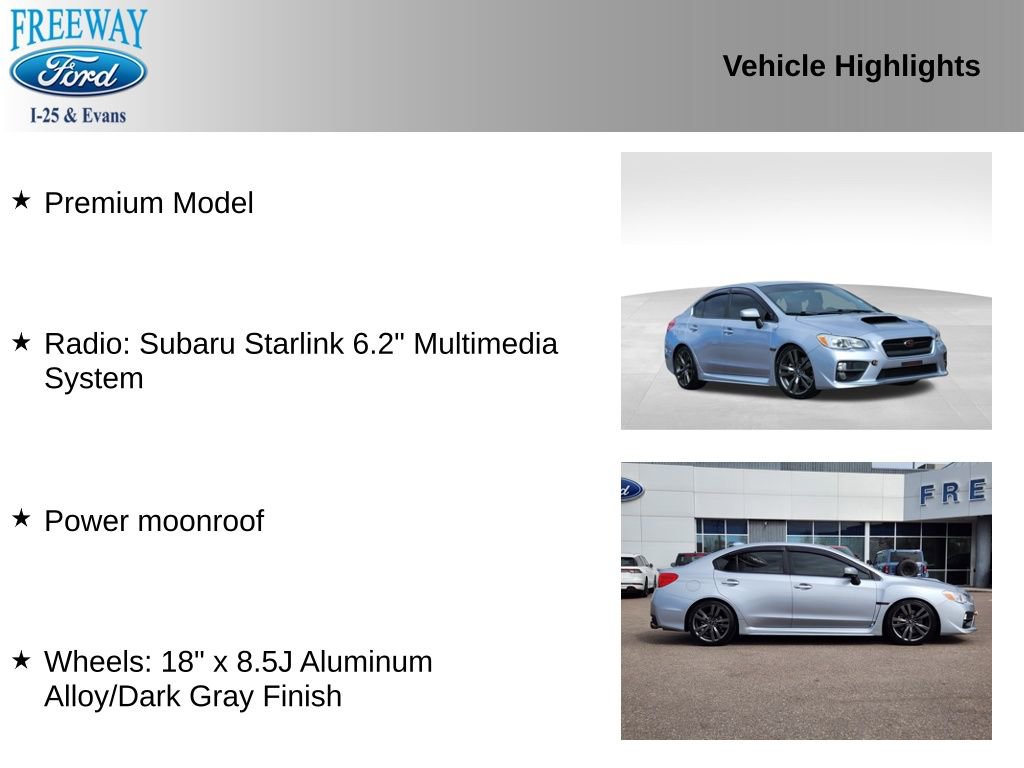 Used 2016 Subaru WRX Premium image 2