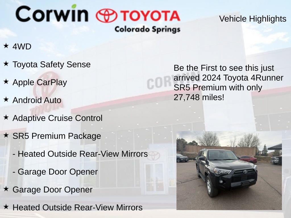 Used 2024 Toyota 4Runner SR5 Premium image 4